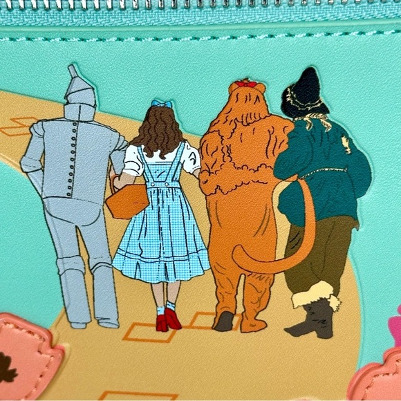 Loungefly Wizard Of Oz Emerald City Mini Backpack Limited Edition Bag - Picture 6 of 7